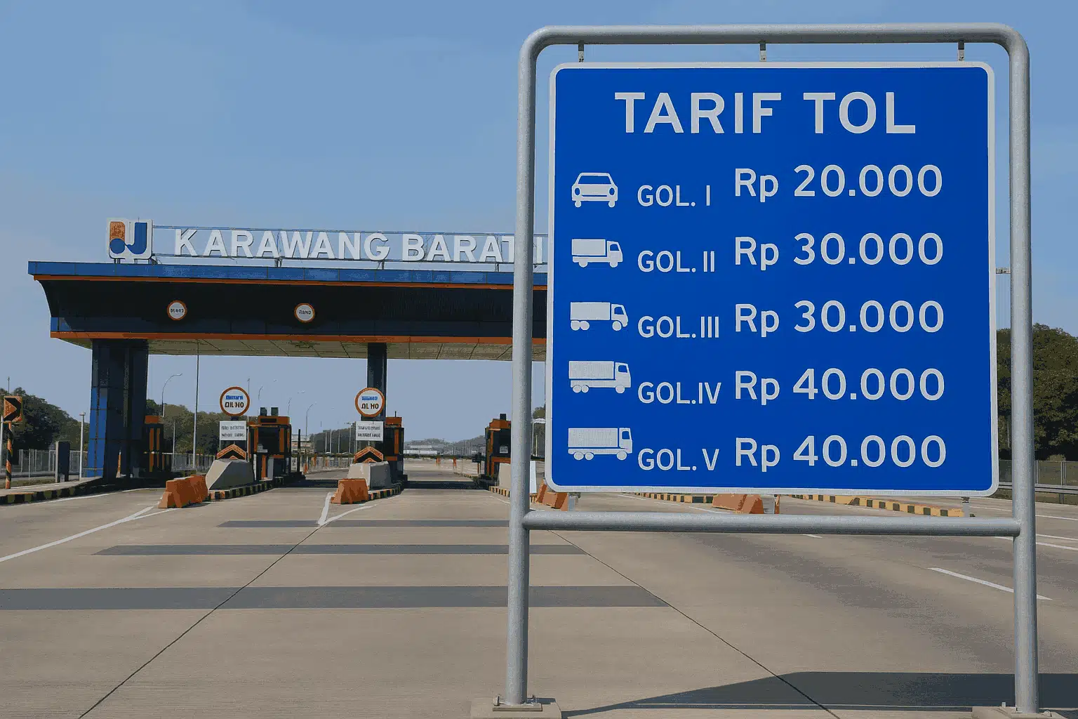 Gerbang Tol Cikarang Barat 1: Lokasi, Akses Exit, dan Info lain